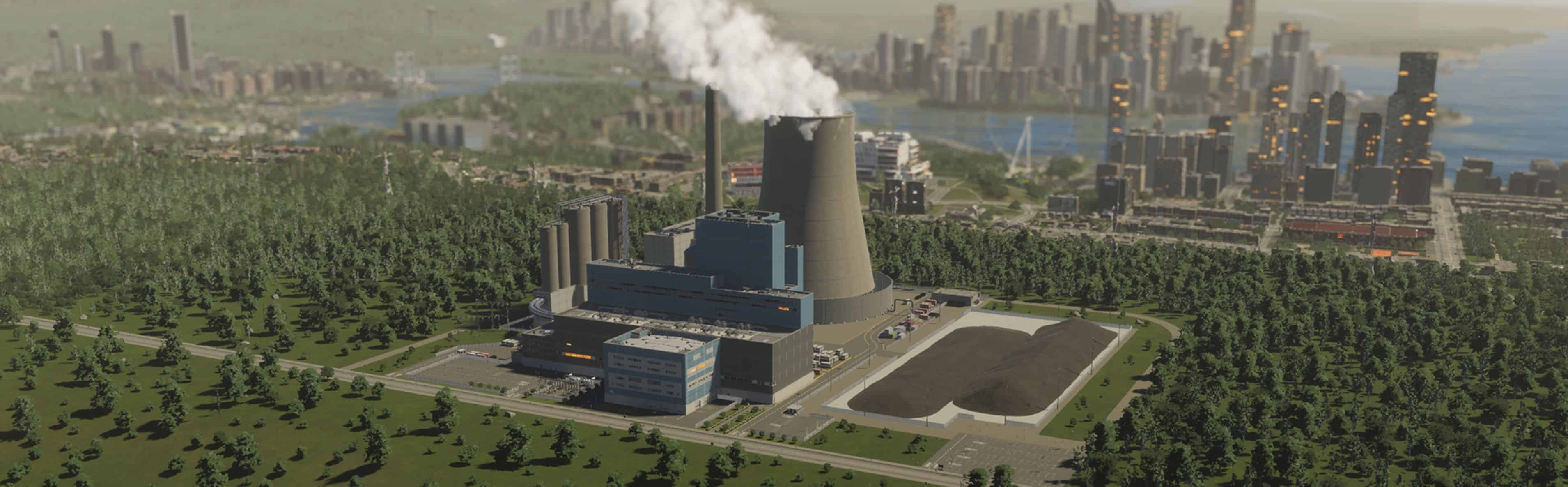 Cities Skylines 2: Coal Power Plant, Gas Power Plant | Cities: Skylines ...