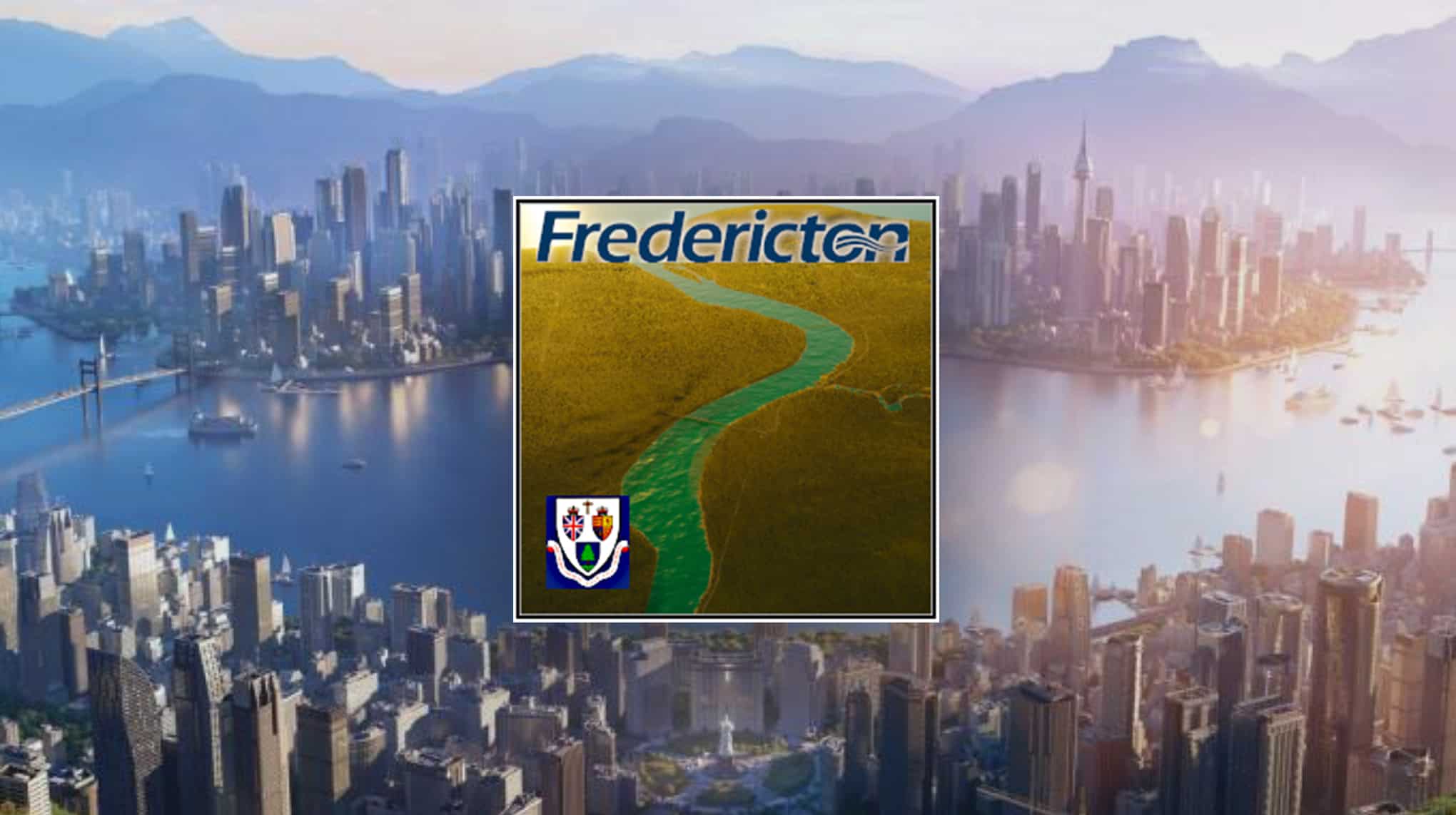 Fredericton NB Map